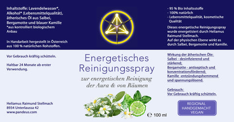 Energetisches Reinigungsspray - Auraspray - Raumspray